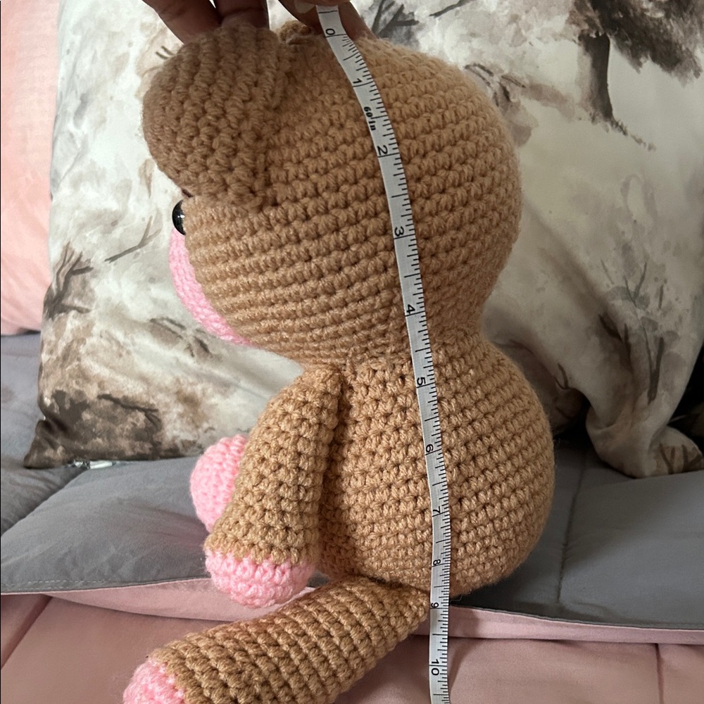 Crochet Teddy Bear - Handmade - Picture 2 of 3